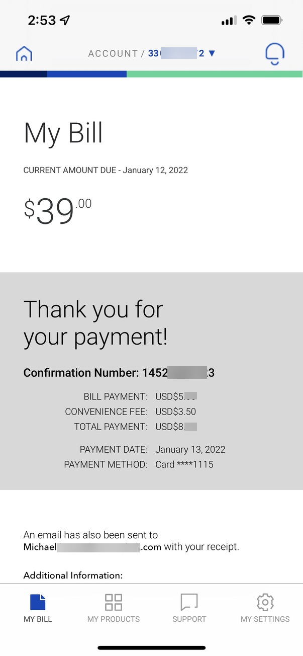 How to pay your bill in My Brightspeed Brightspeed